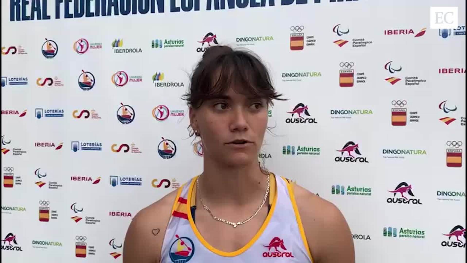 La piragüista gijonesa Sara Ouzande se clasifica para los JJOO