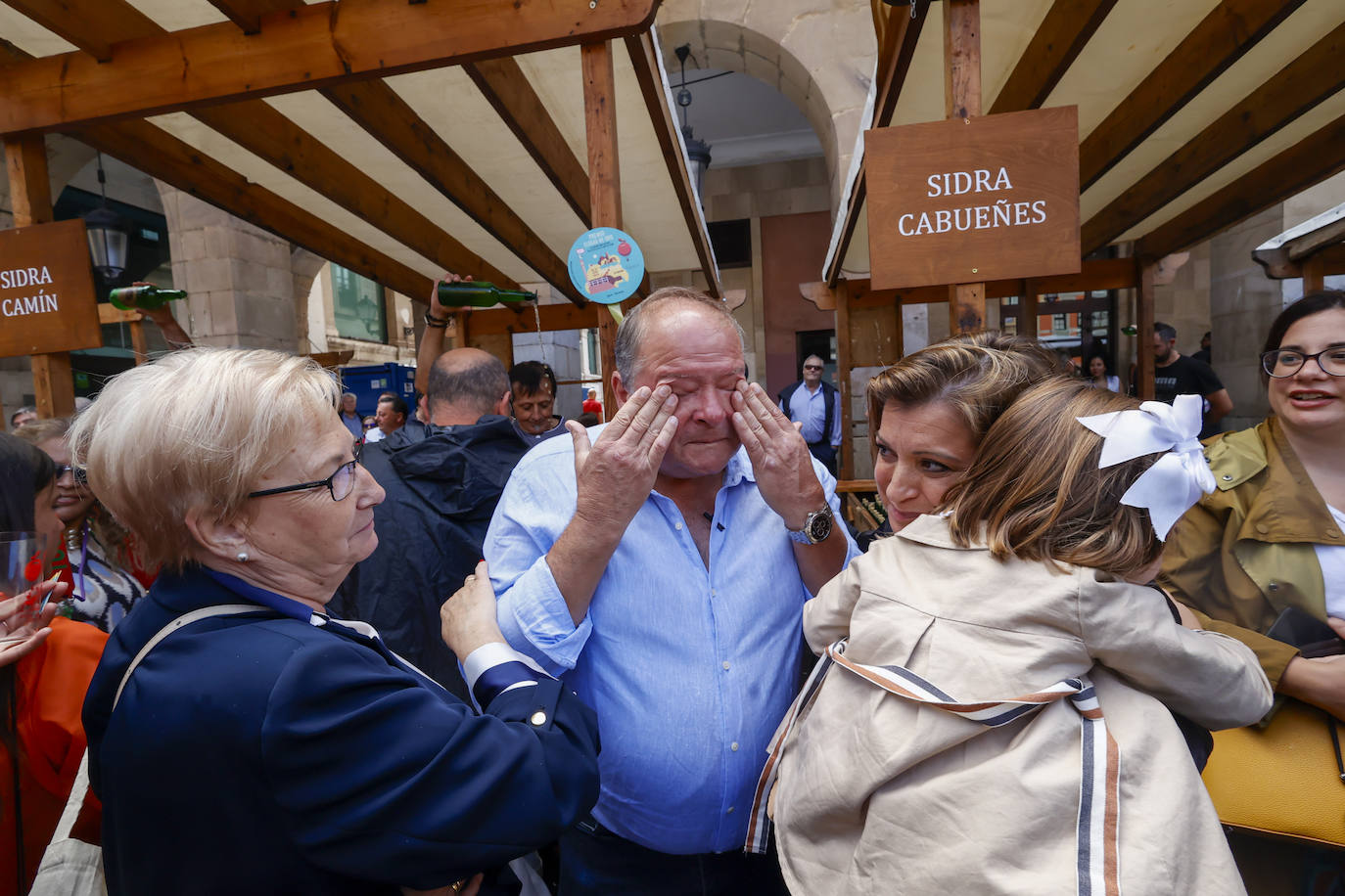 Fiesta sidrera en Gijón con sabor a Sidra Camín