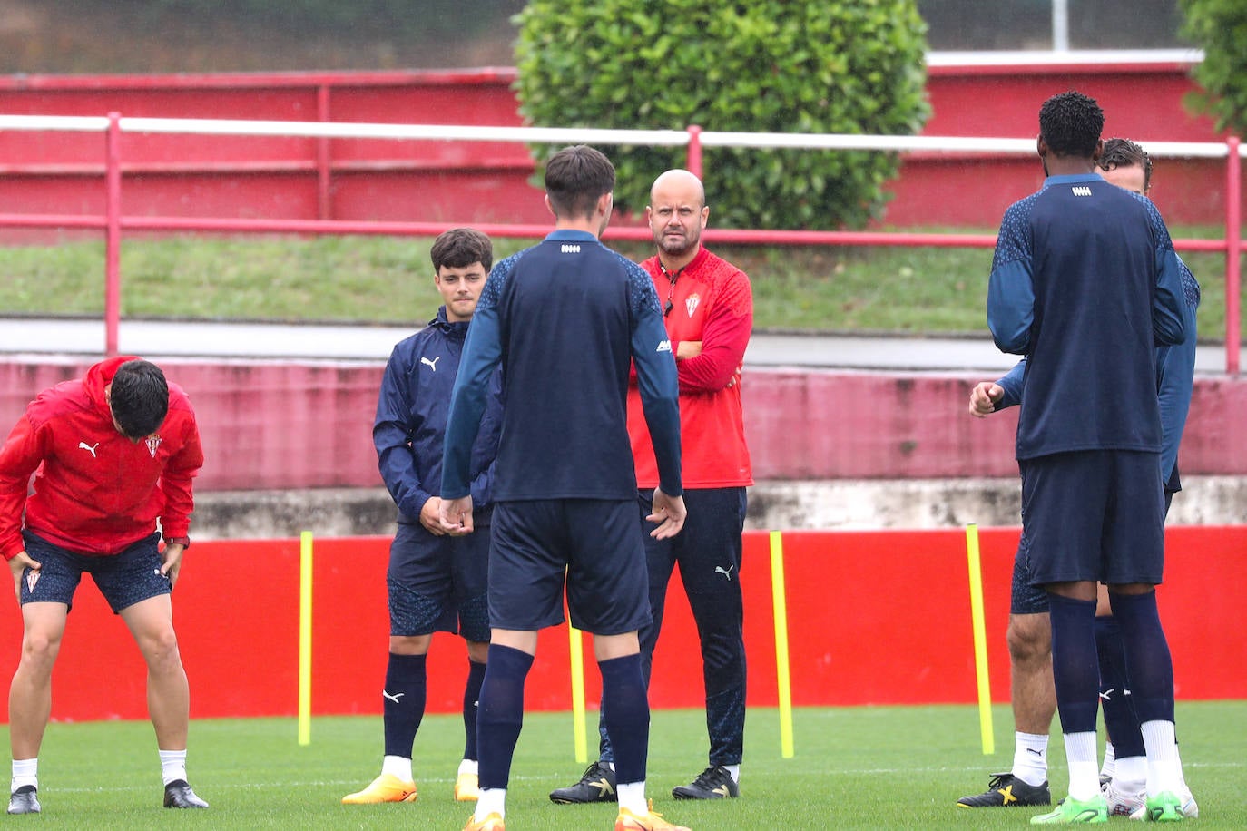 Entrenamiento del Sporting (29/08/2023)