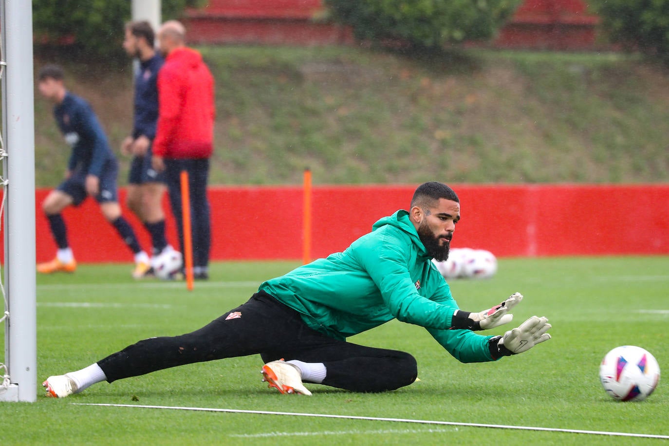 Entrenamiento del Sporting (29/08/2023)