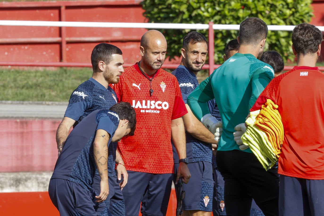 Entrenamiento del Sporting (1/09/23)