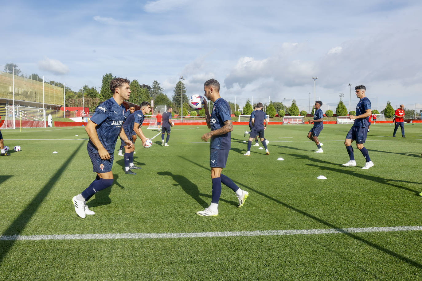 Entrenamiento del Sporting (1/09/23)