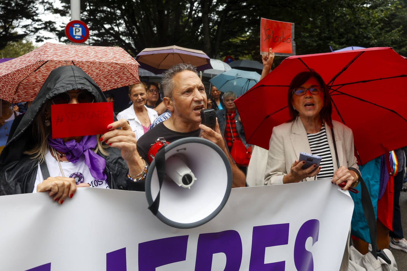 Protesta en Gijón en apoyo a Jenni Hermoso