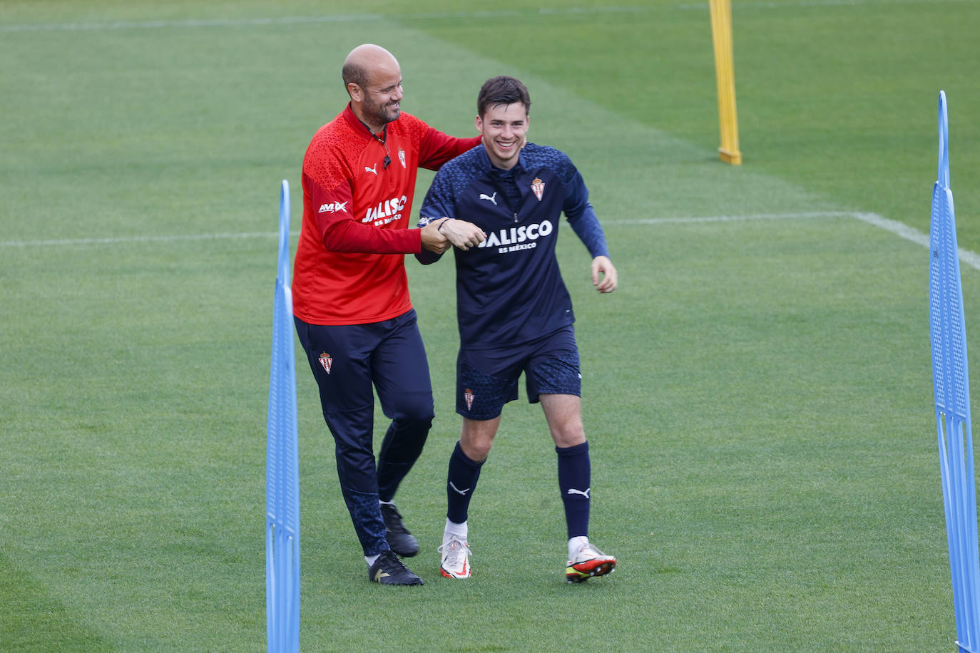 Entrenamiento del Sporting (03/09/23)