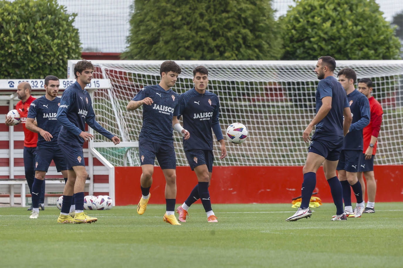 Entrenamiento del Sporting (03/09/23)