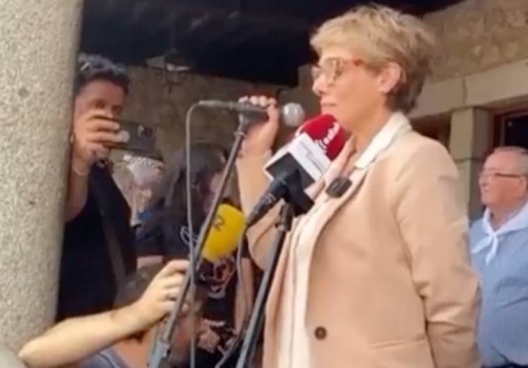 Anabel Alonso en Béjar: «¿Cómo que pesetera si no me pagan? Qué valor»