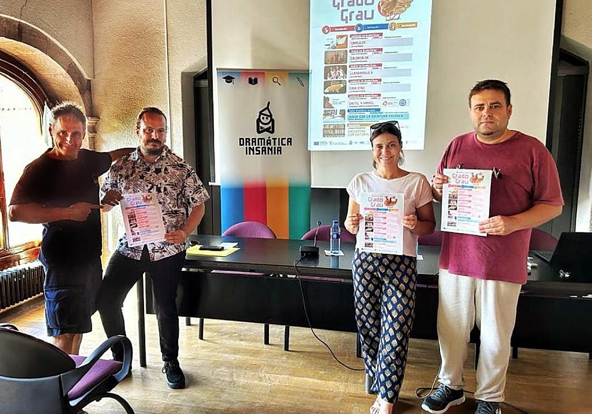 Presentación de las jornadas Dramática Insania en Grado.