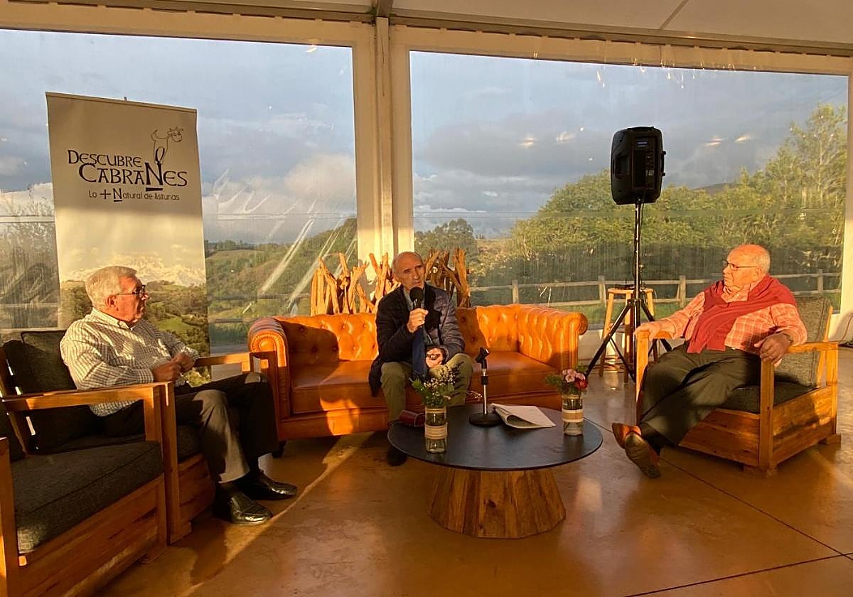 Ernesto Muñiz, Enrique Corripio y José Luis Rodríguez, en Torazo.