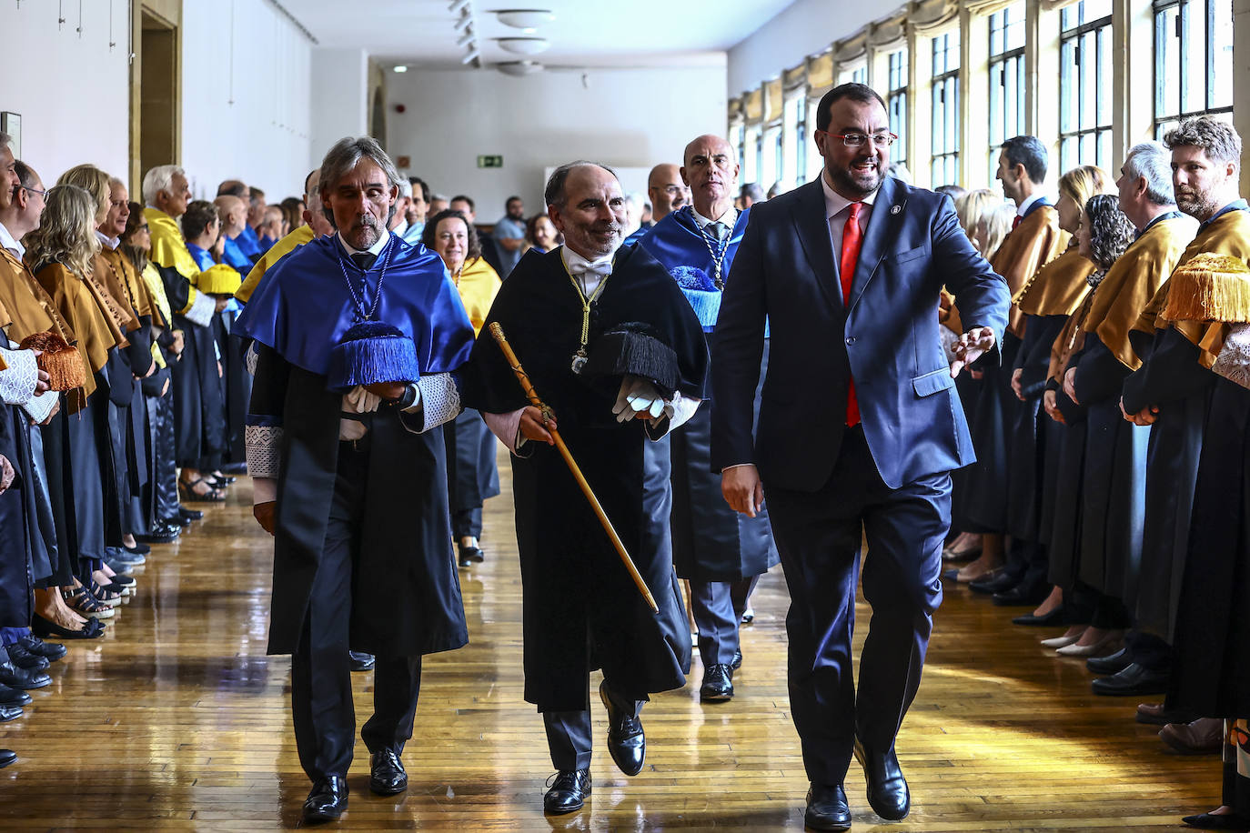 Inicio del curso académico en la Universidad de Oviedo, en imágenes