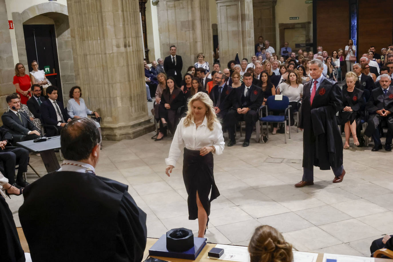 Acto de jura de los abogados en la Colegiata