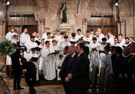 Reivindicación y tradición en la misa por la Santina