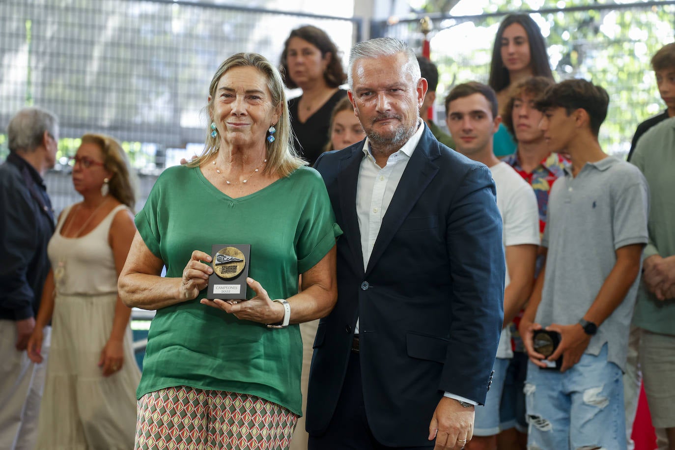 Fiesta y homenajes en el Grupo Covadonga