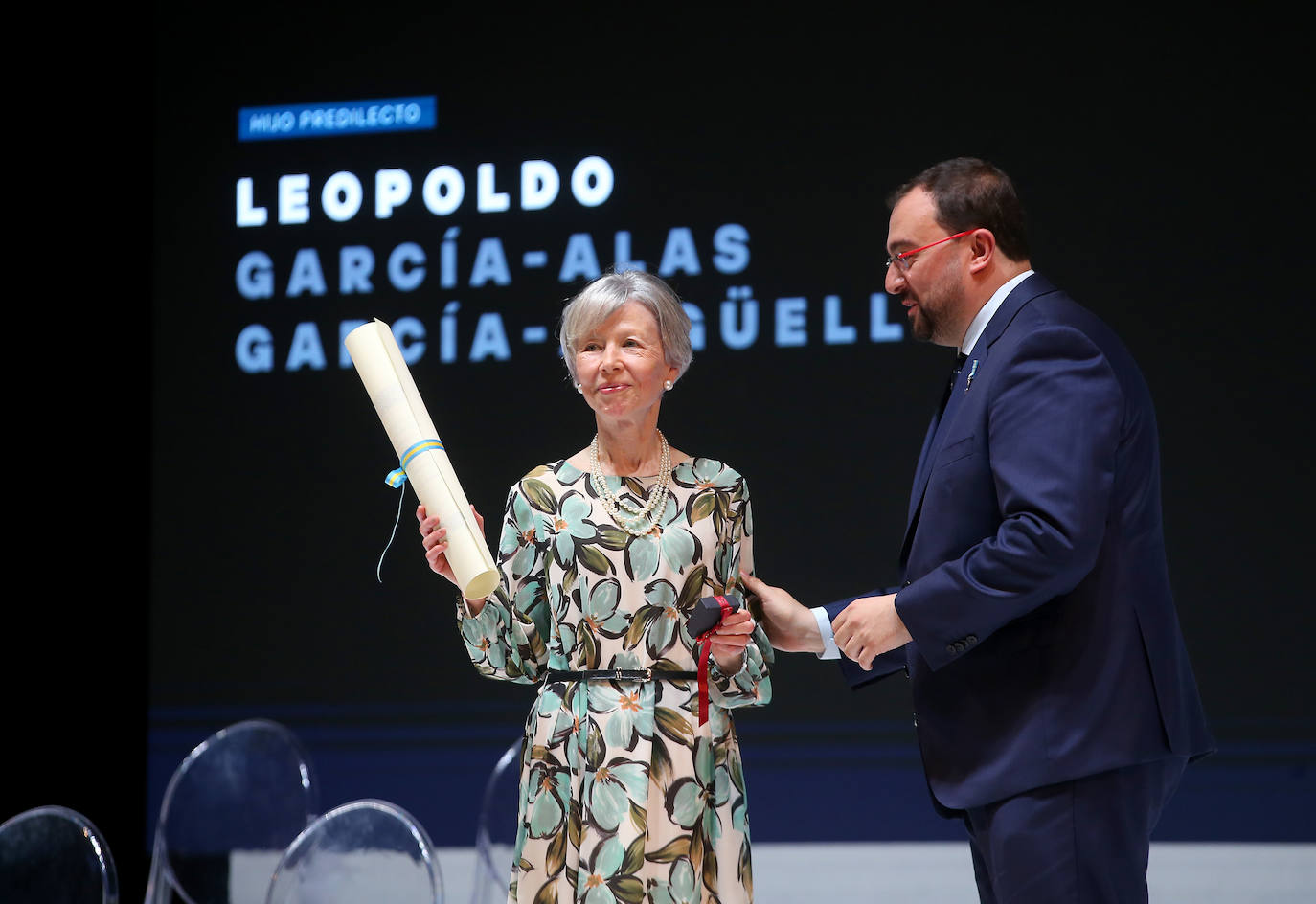 Los asistentes a la entrega de las Medallas de Asturias