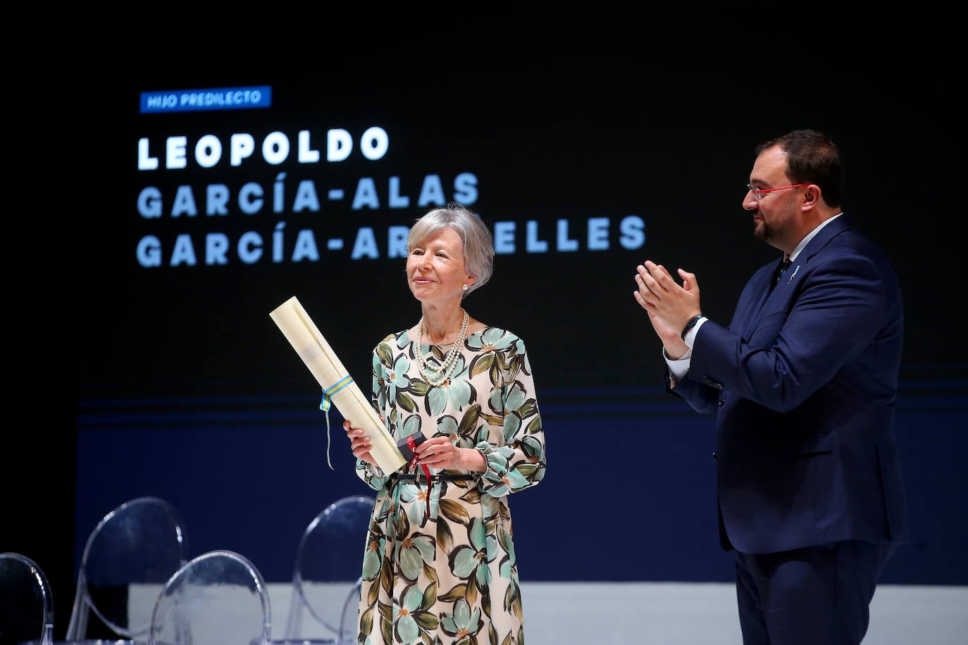 Los asistentes a la entrega de las Medallas de Asturias