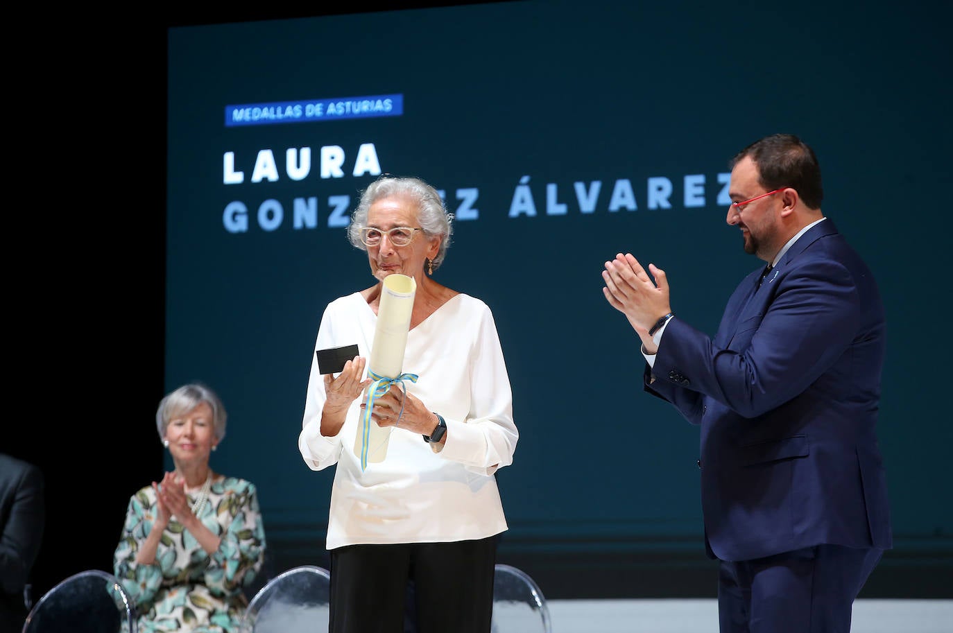 Los asistentes a la entrega de las Medallas de Asturias