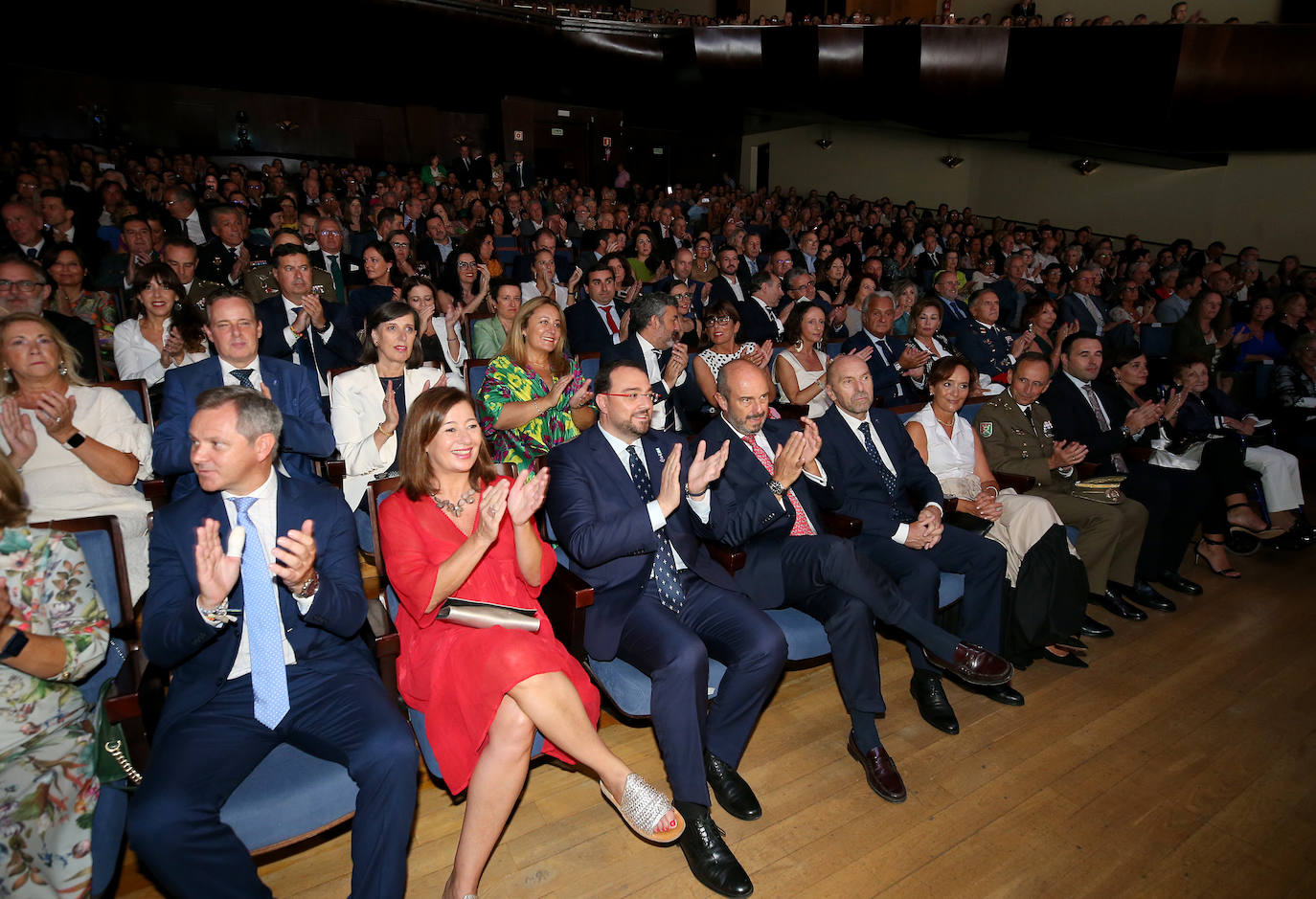 Los asistentes a la entrega de las Medallas de Asturias