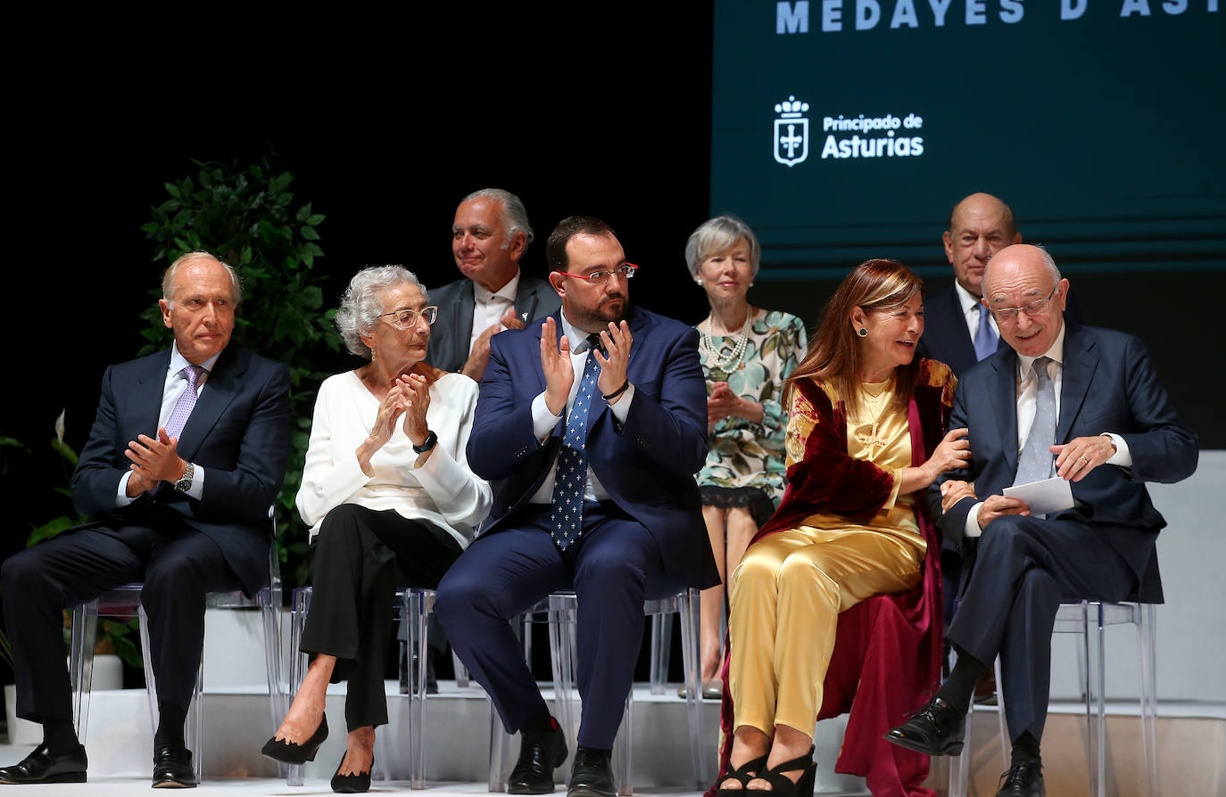 Los asistentes a la entrega de las Medallas de Asturias