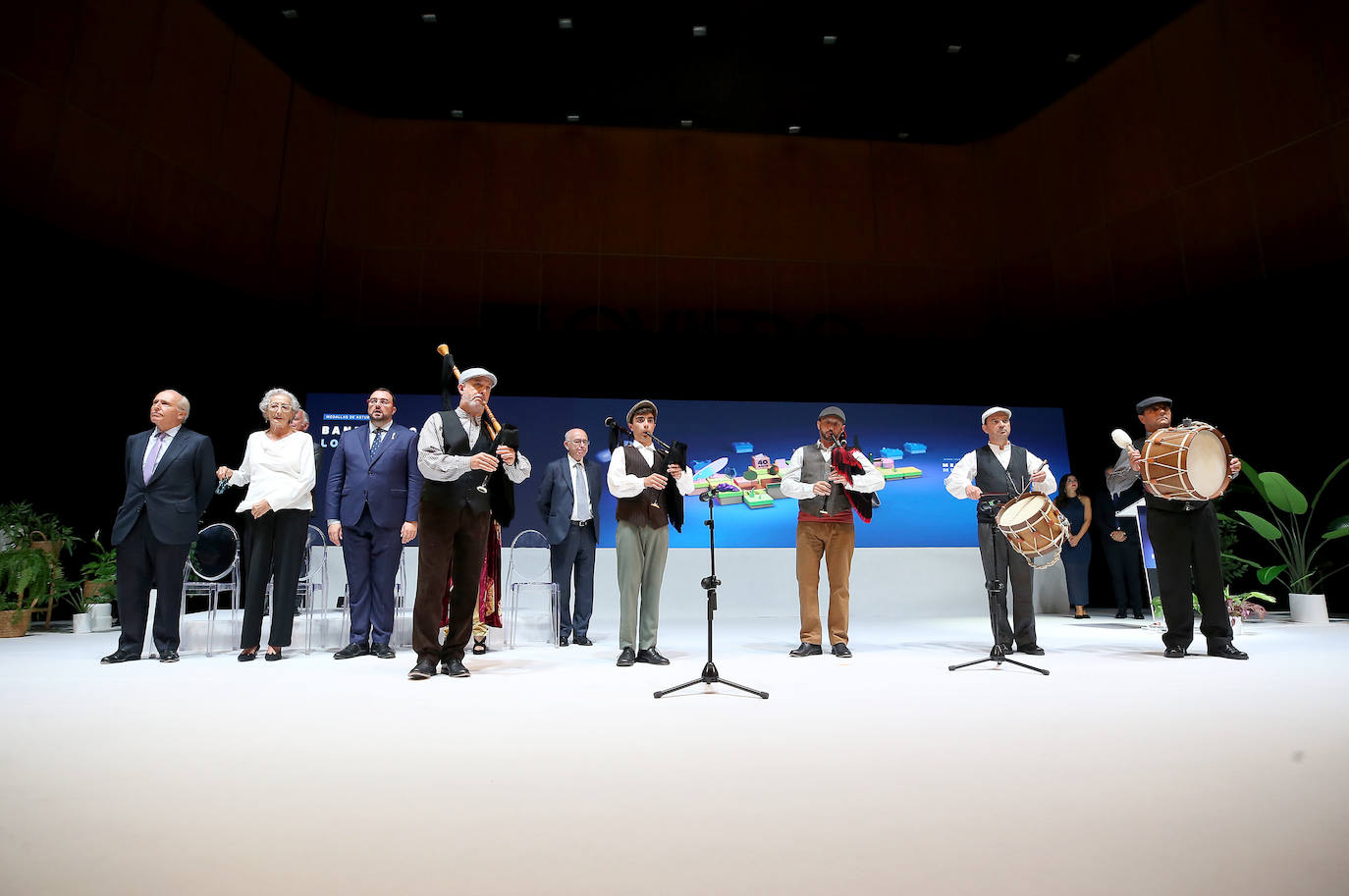 Los asistentes a la entrega de las Medallas de Asturias