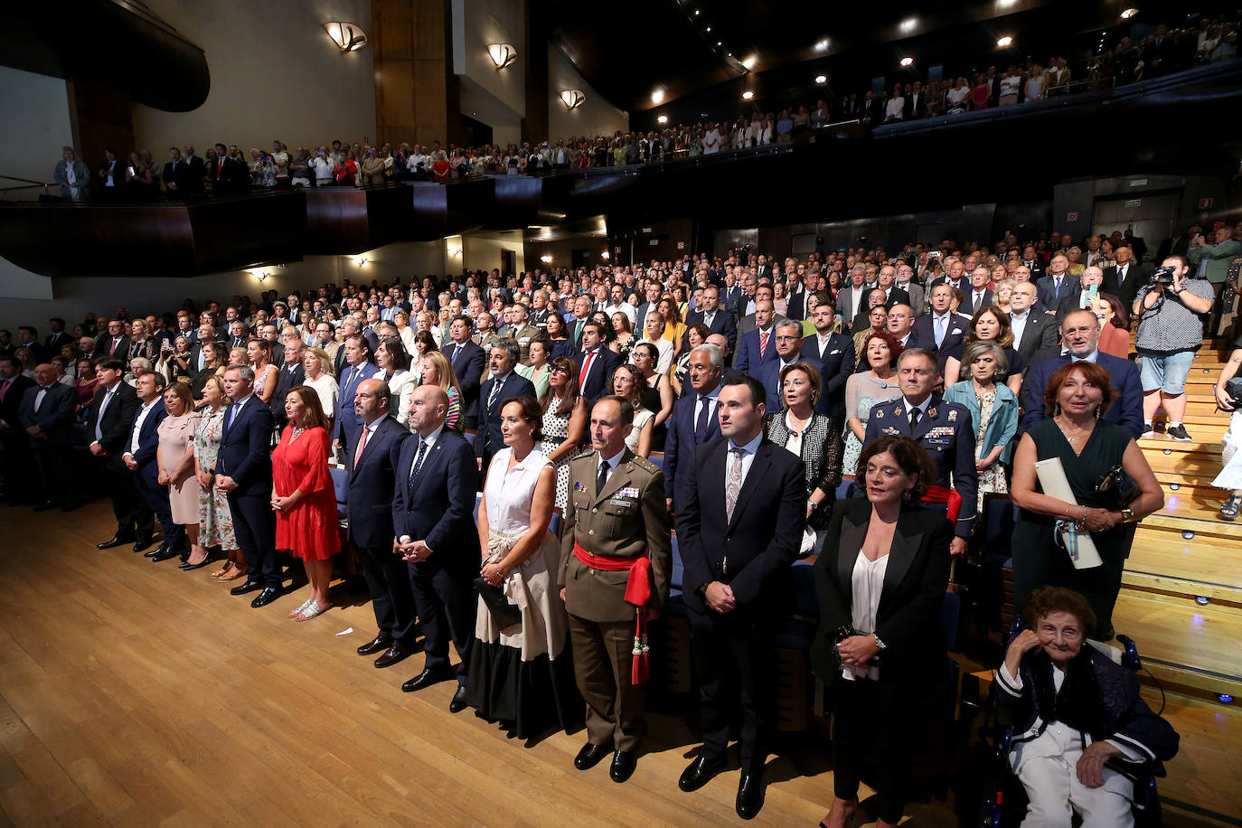 Los asistentes a la entrega de las Medallas de Asturias