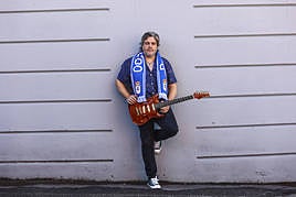 Ángel Miguel, en Oviedo.