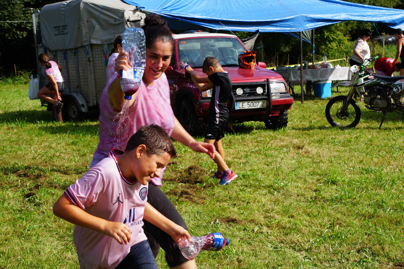 Llamigu batalla entre vino