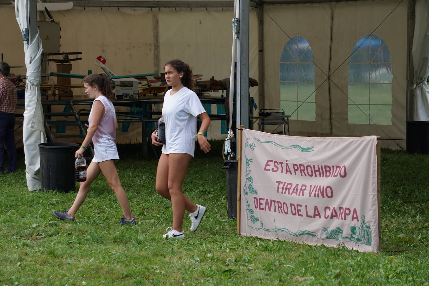 Llamigu batalla entre vino