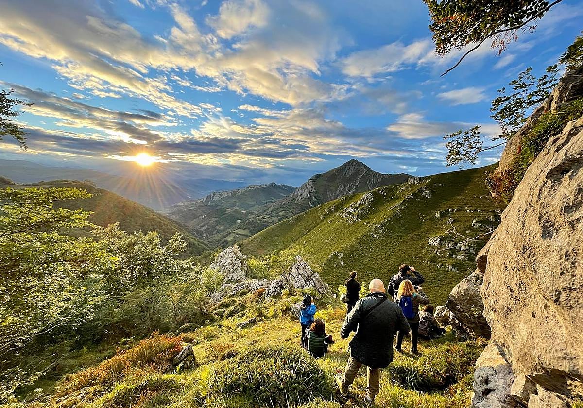 El espectáculo de la berrea da comienzo en Aller y en Redes