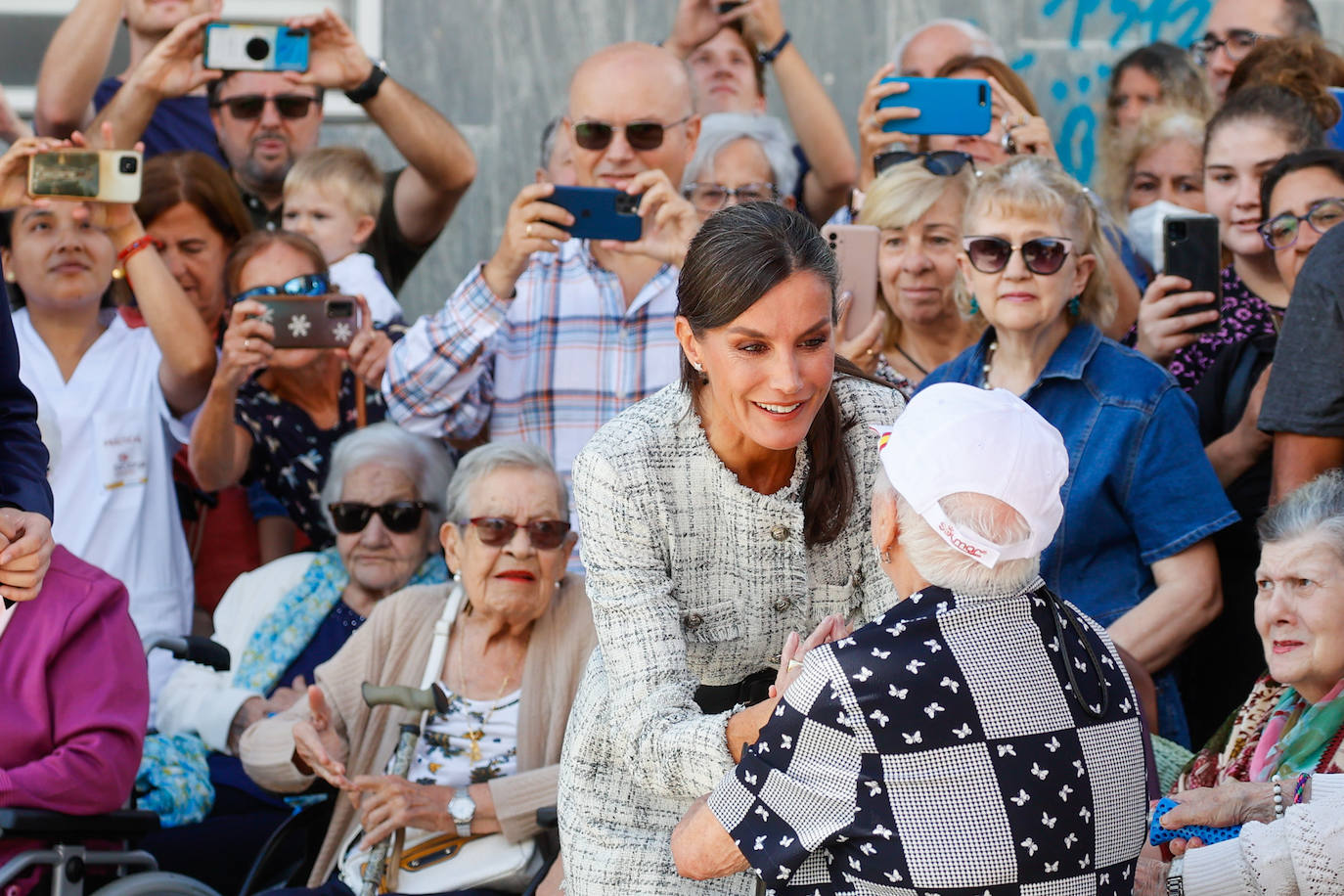 Las mejores imágenes de la Reina en Asturias