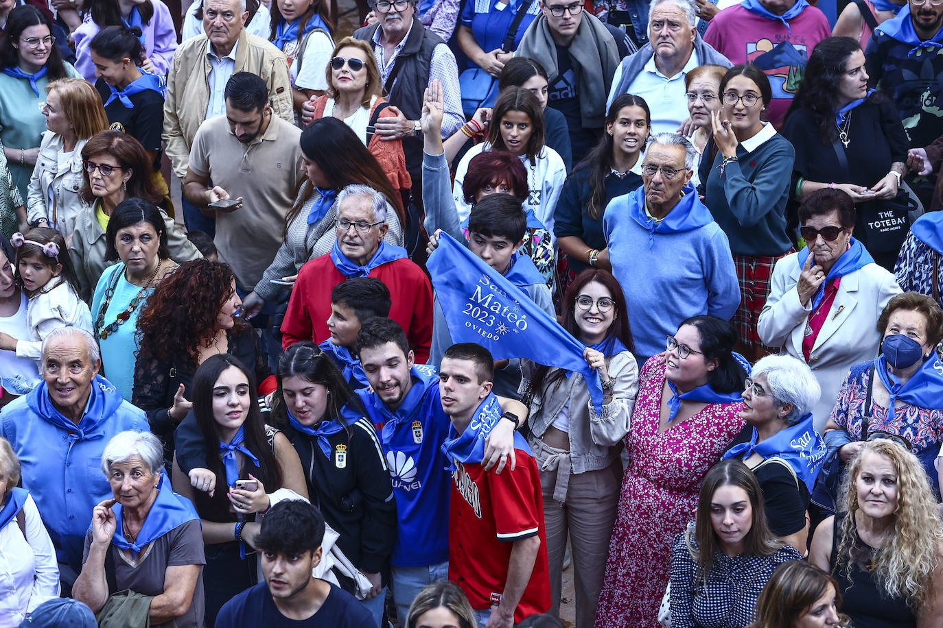 Así fue el pregón de las fiestas de San Mateo