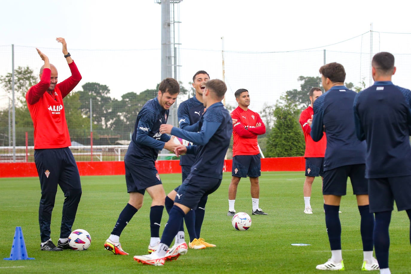 Entrenamiento del Sporting (15/09/23)