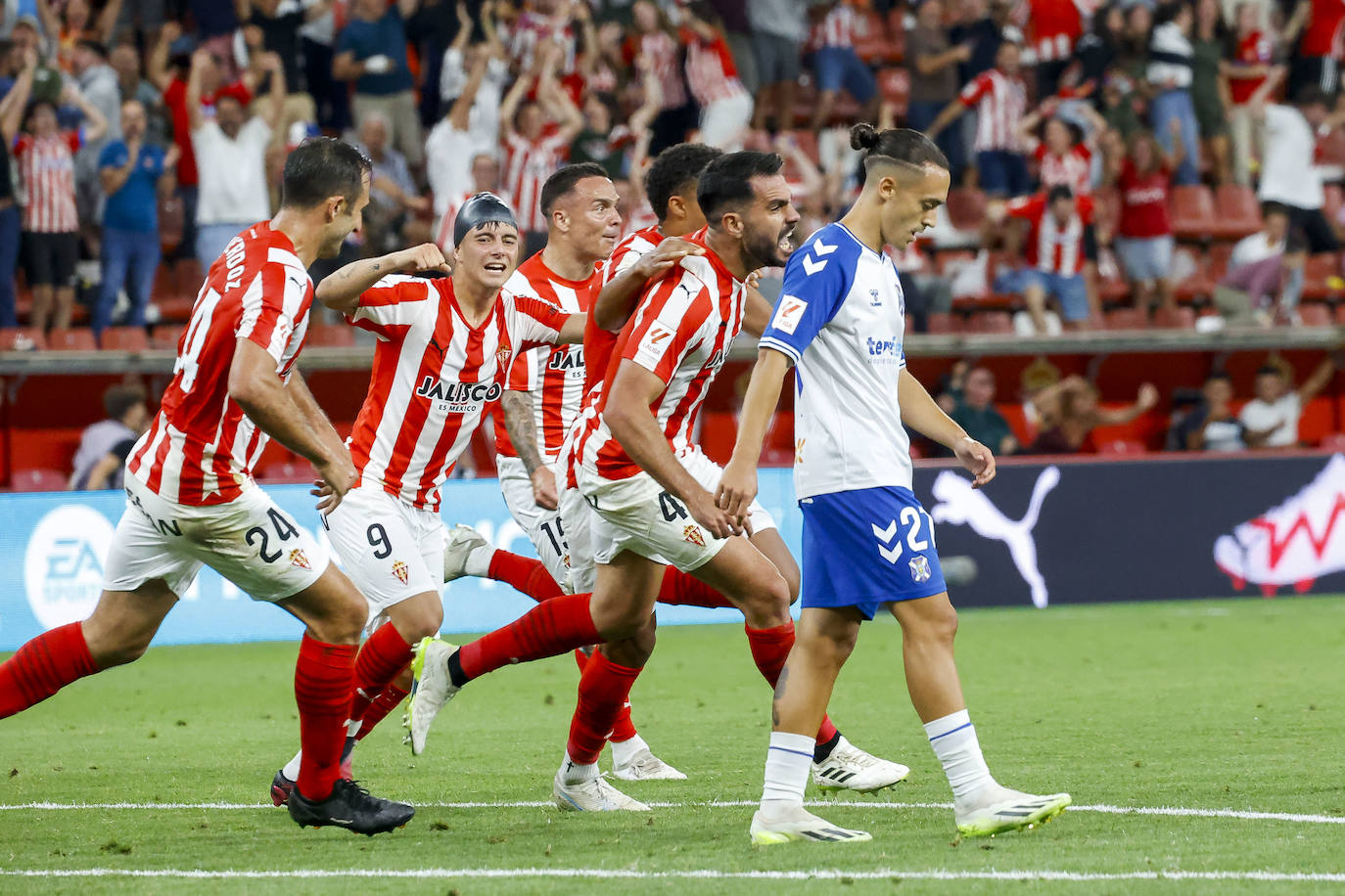 Las mejores jugadas del Sporting - Tenerife