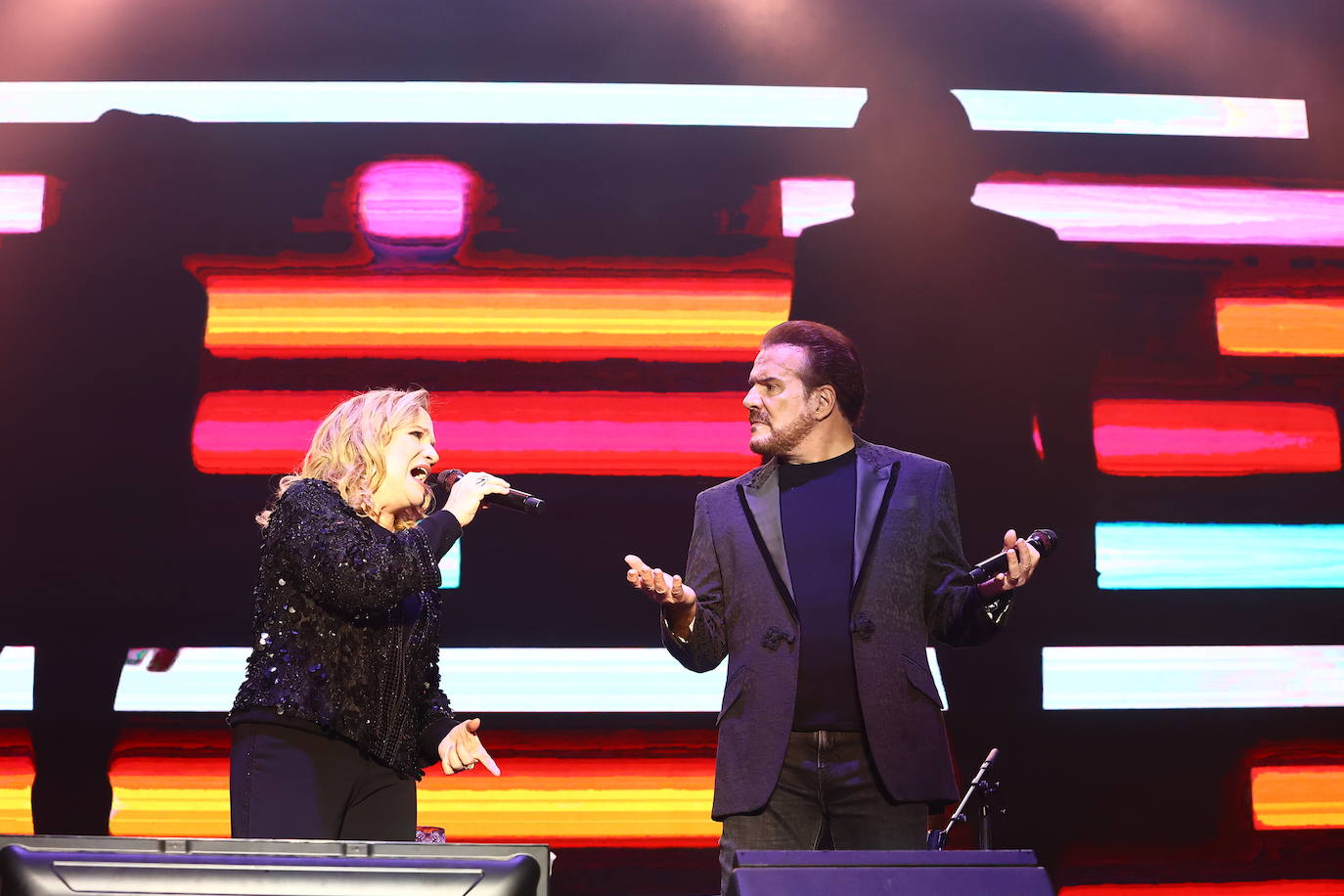 El concierto de Pimpinela en San Mateo, en imágenes