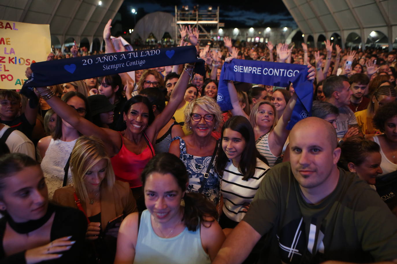 El concierto de Bisbal en San Mateo, en imágenes