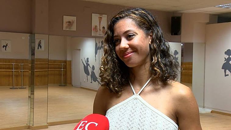 La bailarina gijonesa.