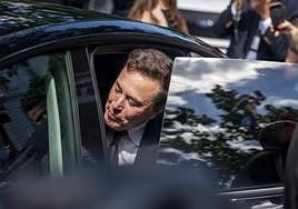 Elon Musk, propietario de la red social X, el antiguo Twitter.