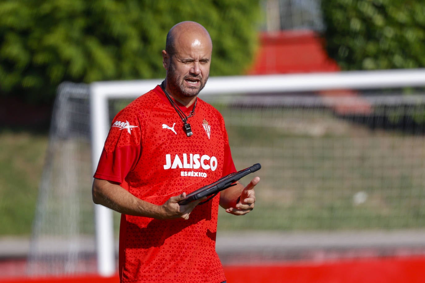 Entrenamiento del Sporting (19/09/2023)