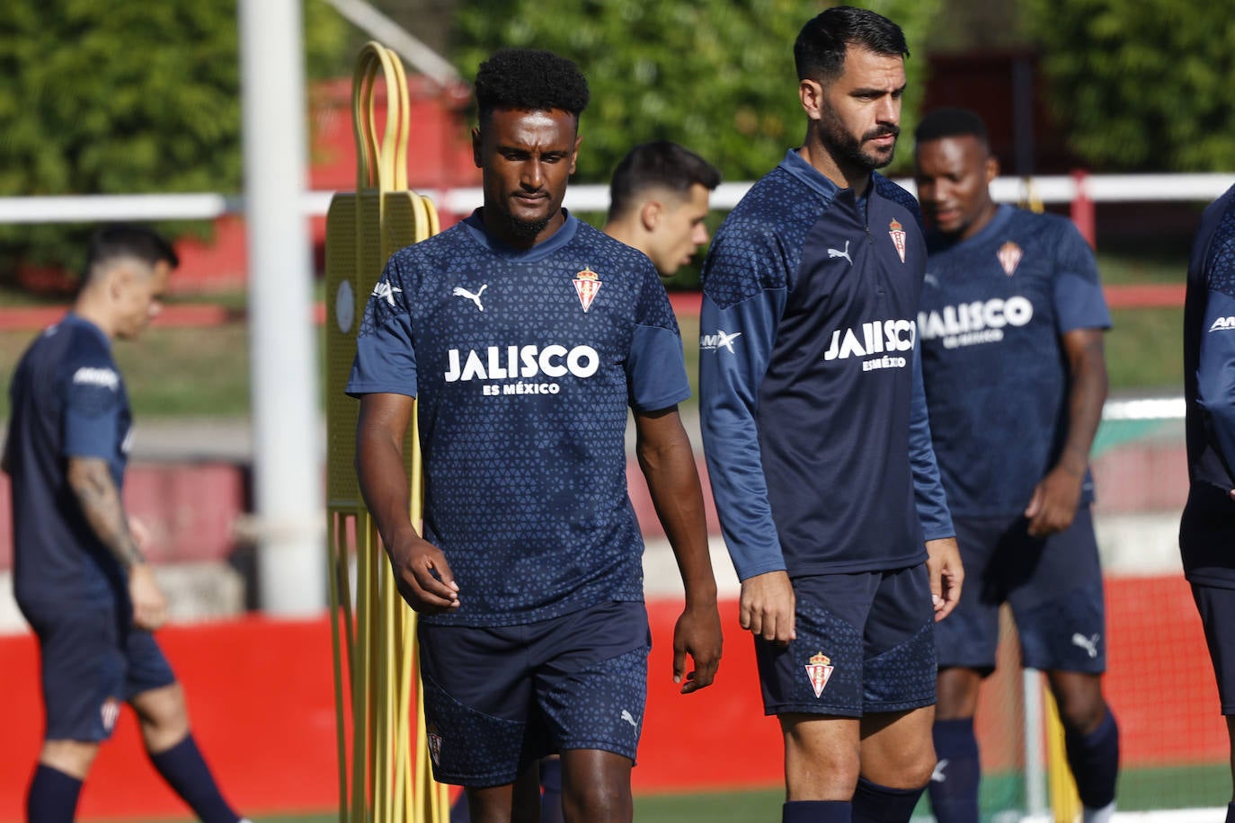 Entrenamiento del Sporting (19/09/2023)