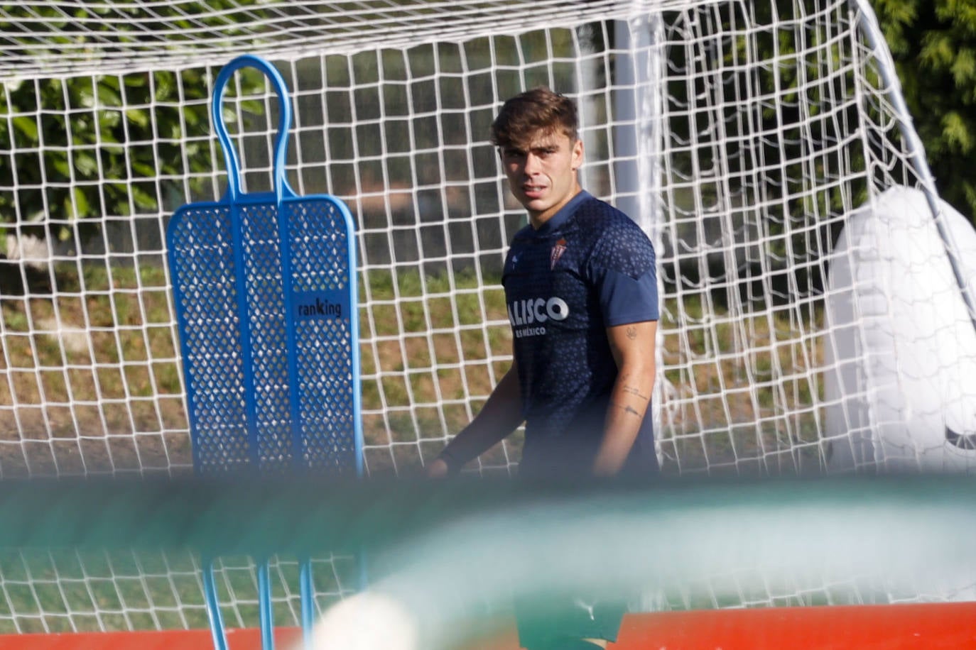 Entrenamiento del Sporting (19/09/2023)