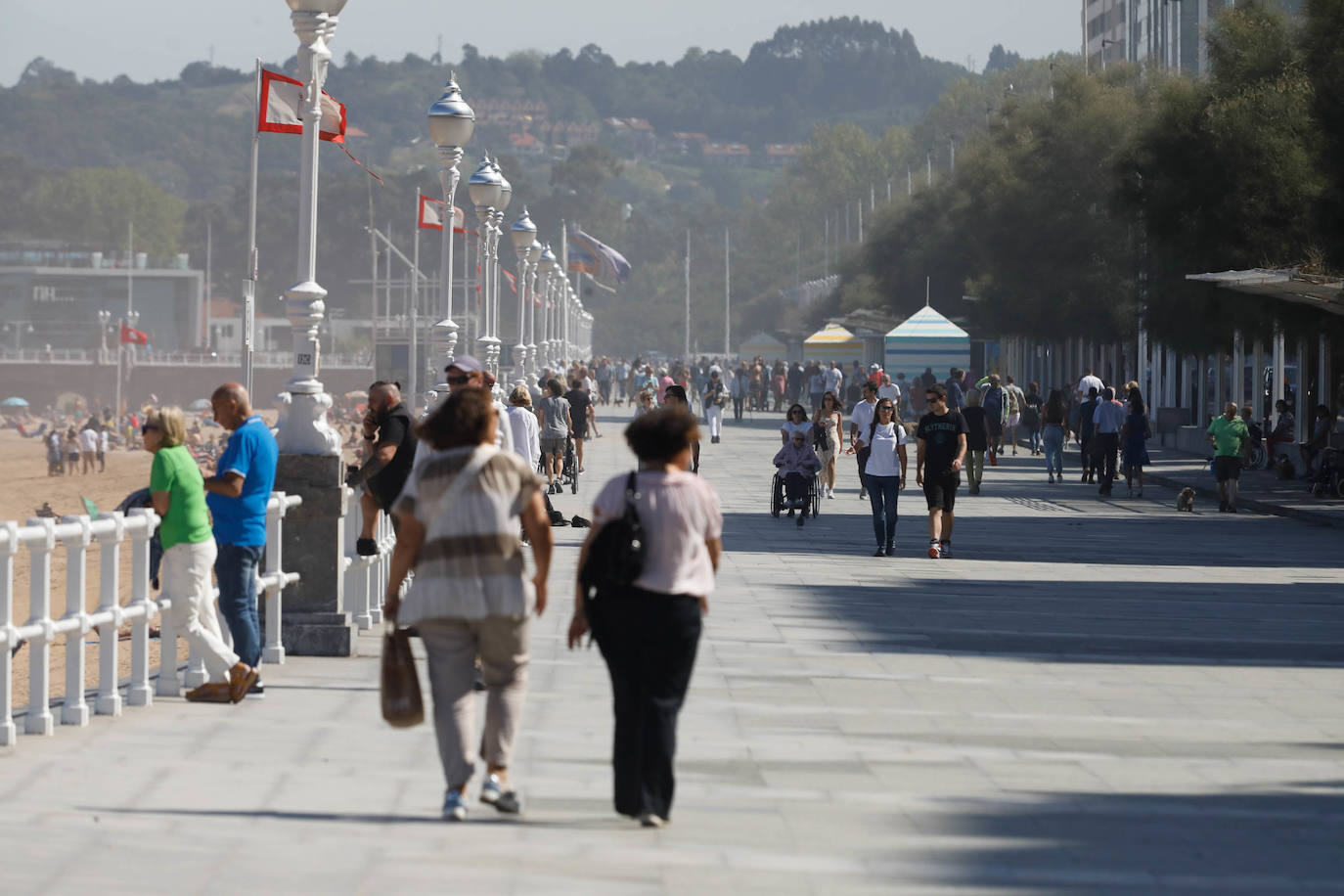 El verano se despide a lo grande en Gijón