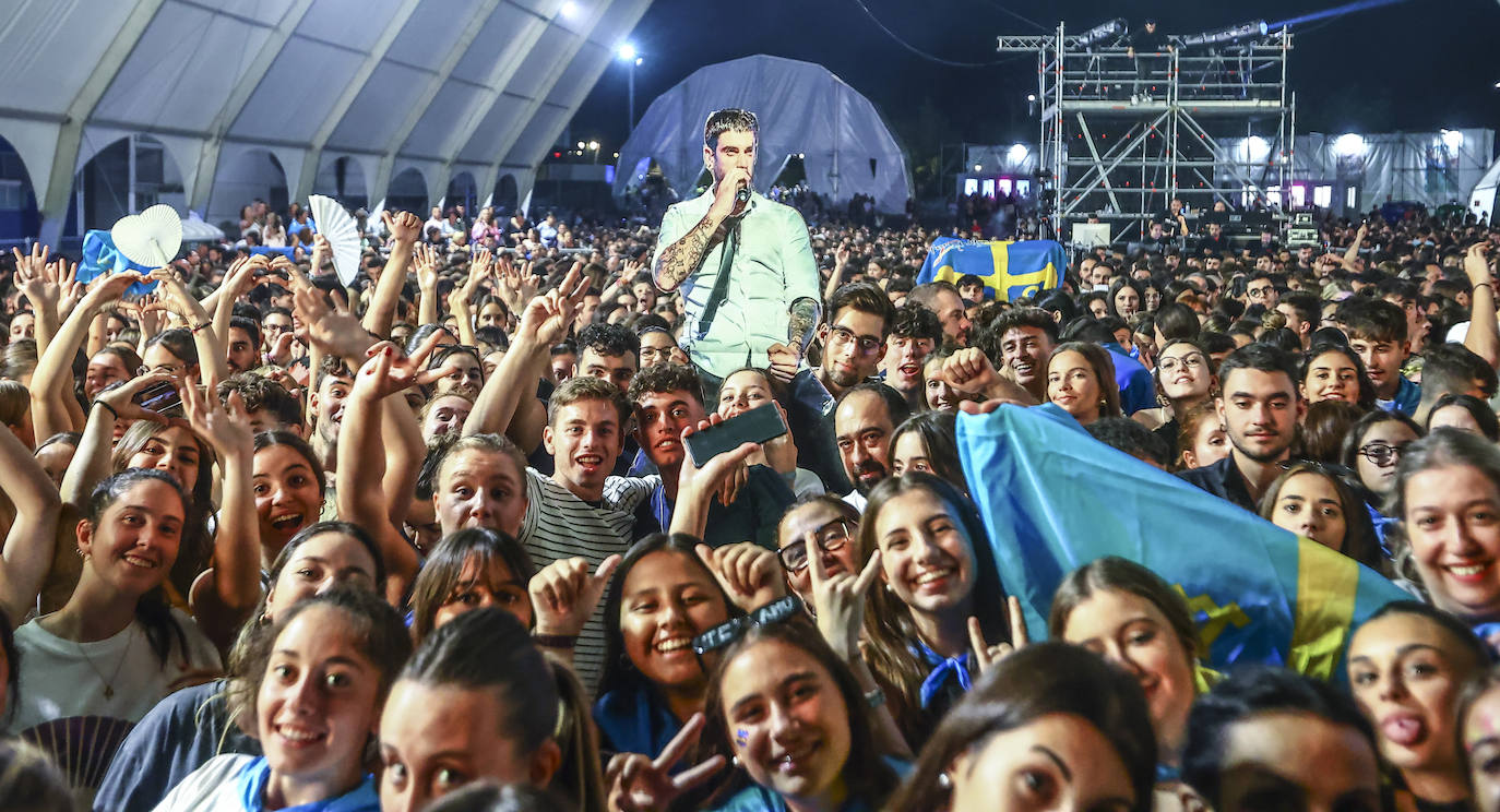 Melendi pone el broche de oro al triplete de conciertos en San Mateo