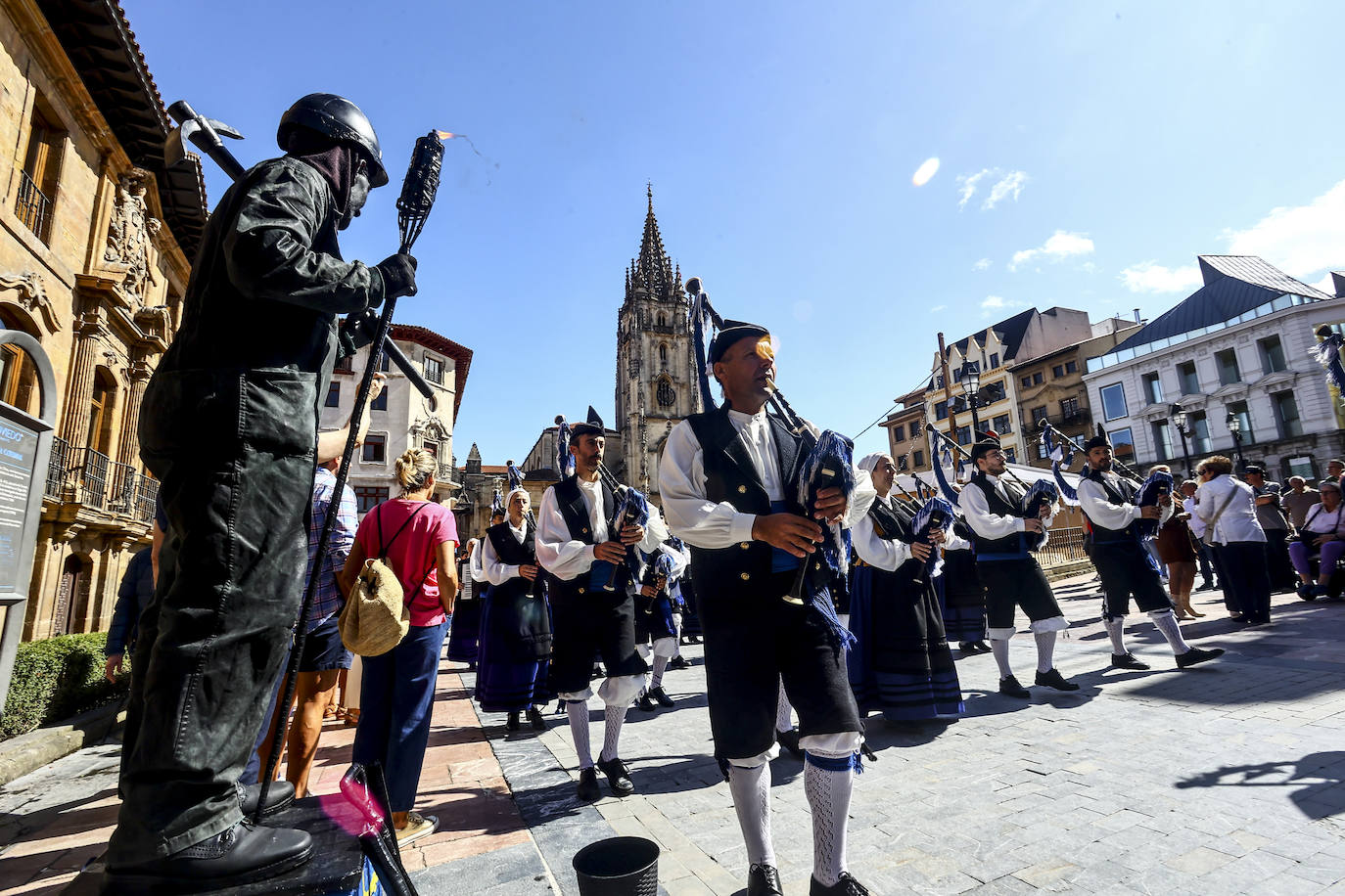 Así celebró Oviedo el día grande de las fiestas de San Mateo