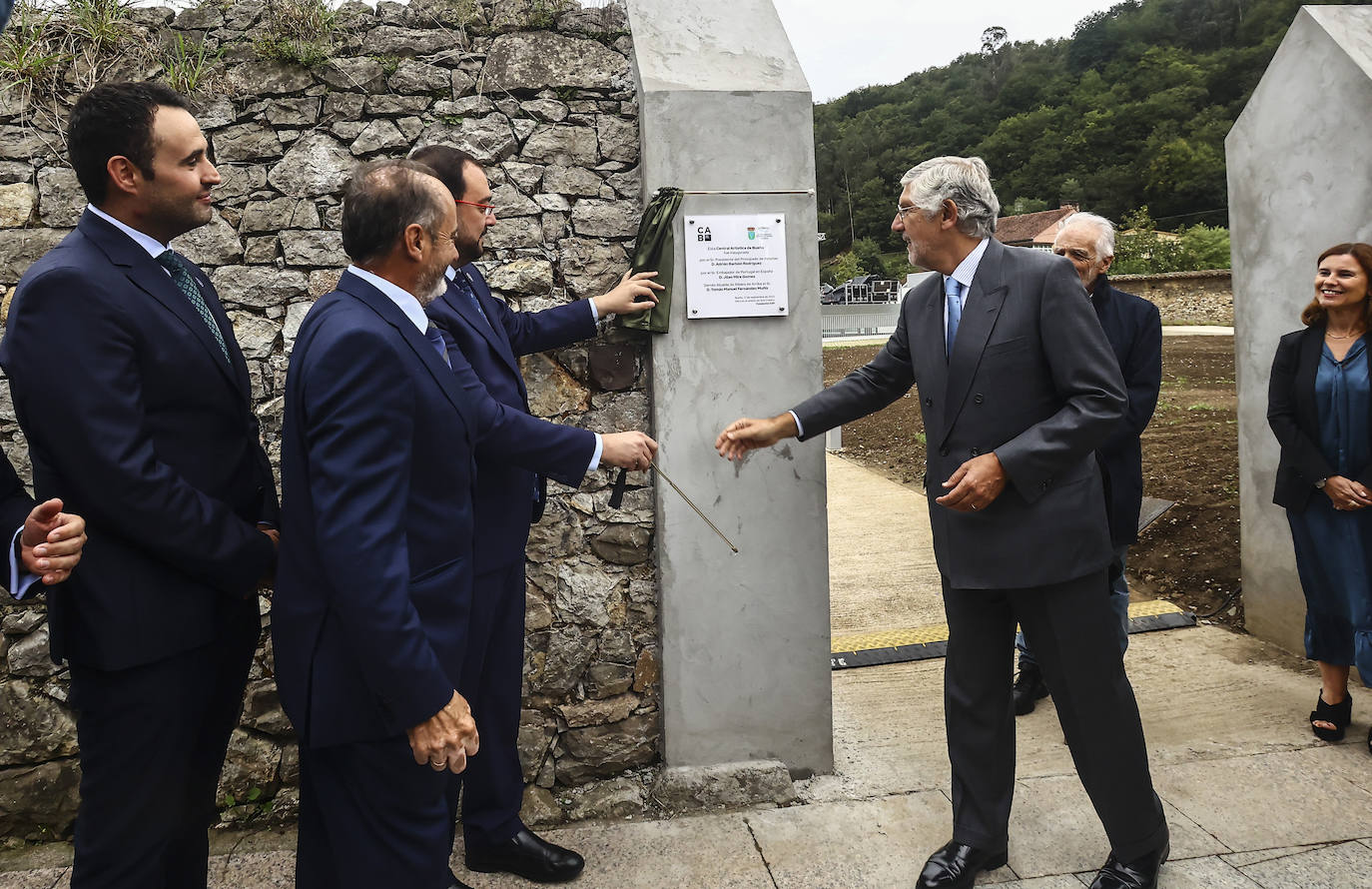 Así ha sido la inauguración de la Central Artística de Bueño