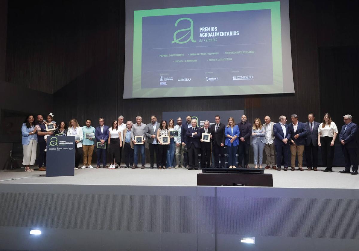 Así ha sido la gala de los III Premios Agroalimentarios de Asturias