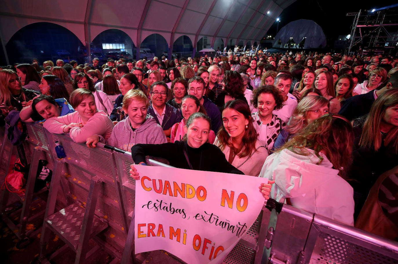 El concierto de Vanesa Martín en San Mateo, en imágenes