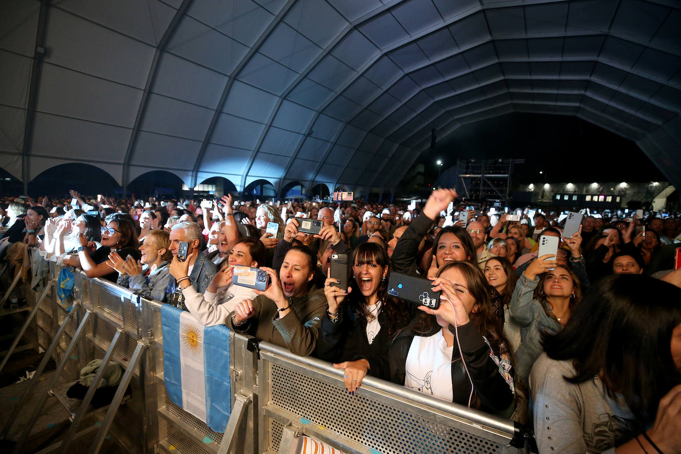 El concierto de Vanesa Martín en San Mateo, en imágenes