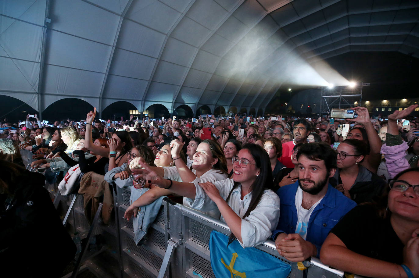 El concierto de Vanesa Martín en San Mateo, en imágenes