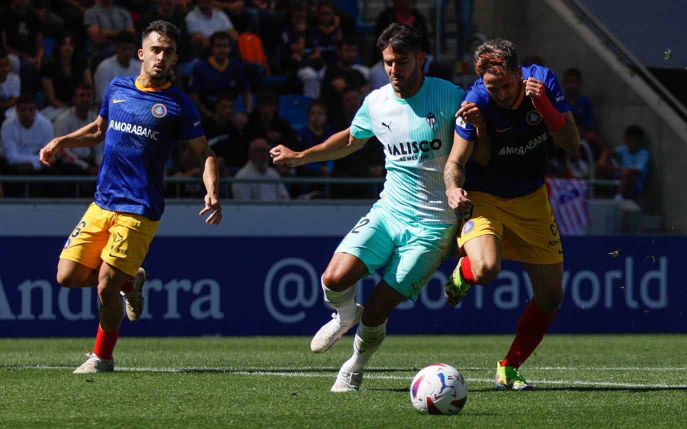 Las mejores imágenes del Andorra - Sporting