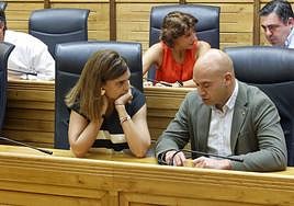 María Mitre y Jesús Martínez Salvador.