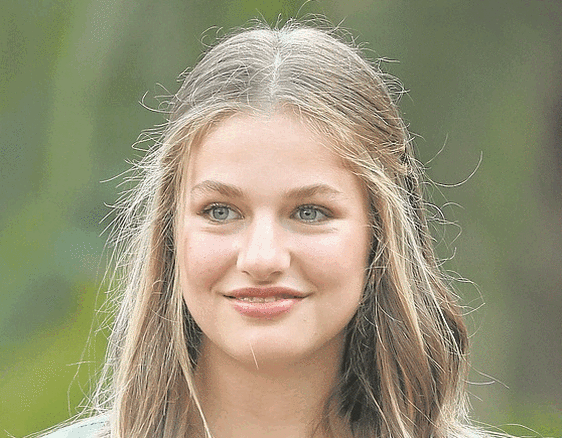 La princesa Leonor y su signo.