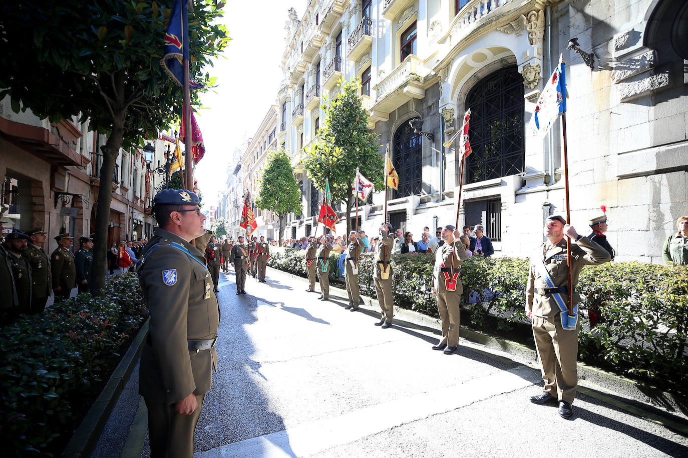 Así ha sido el homenaje al Cabo Noval en Oviedo